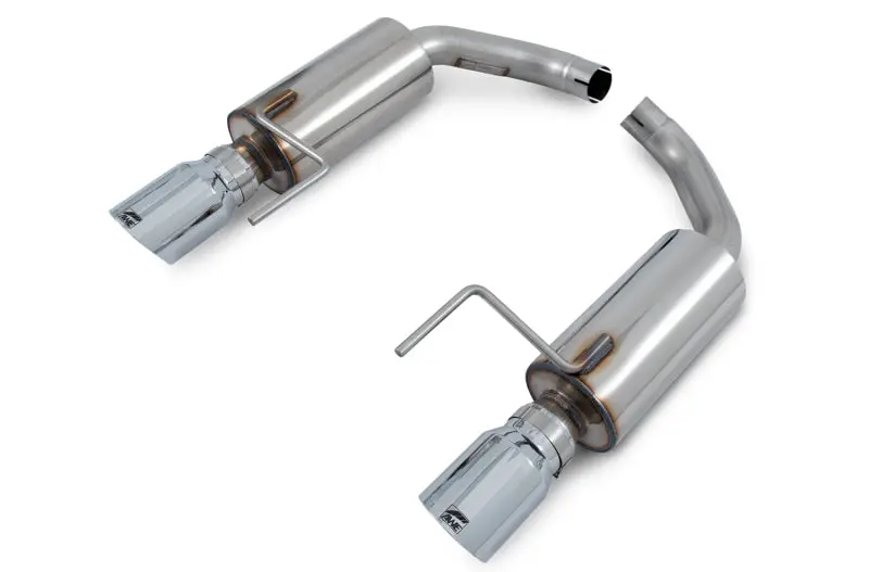 AWE Tuning S550 Mustang EcoBoost Axle-back Exhaust Touring Edition Chrome Silver Tips