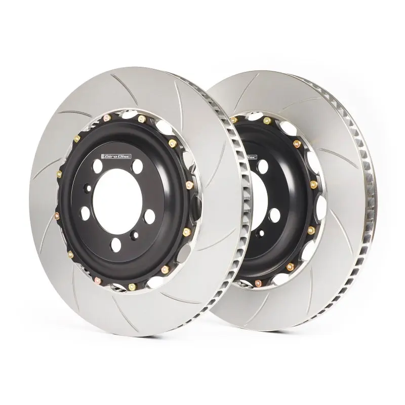 GiroDisc Ford Mustang S550 2015+ Slotted Rear Brake Rotors