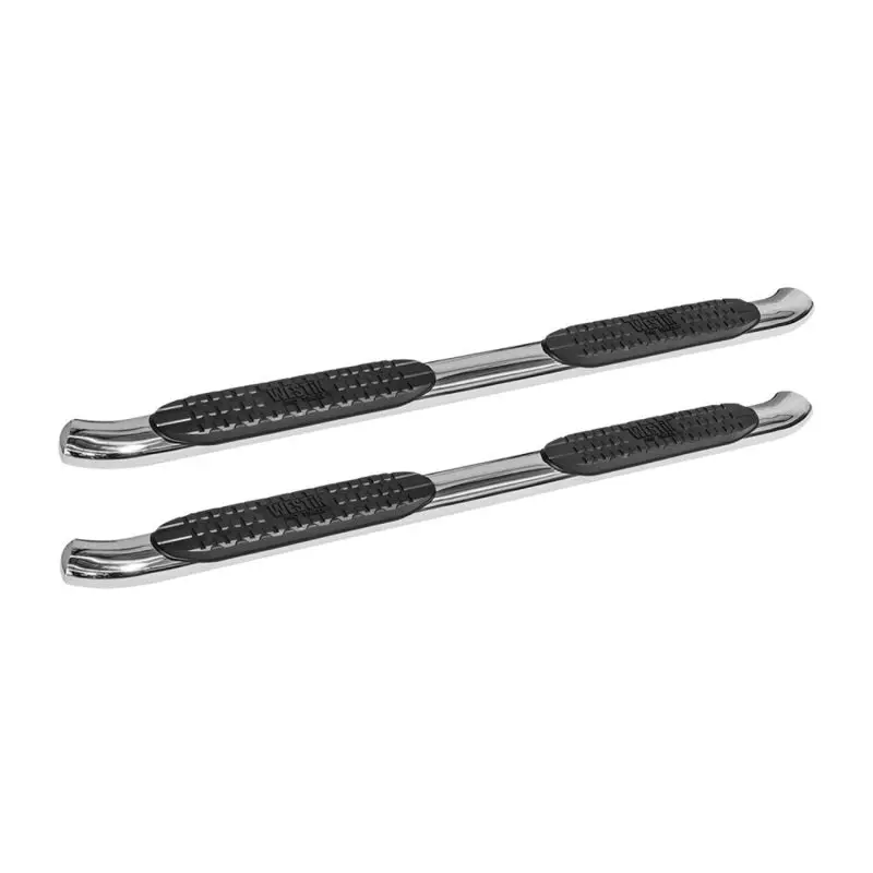 Westin PRO TRAXX 4 Oval Nerf Step Bars Stainless Steel 2009-2018 Dodge Ram 15/25/3500 Crew Cab
