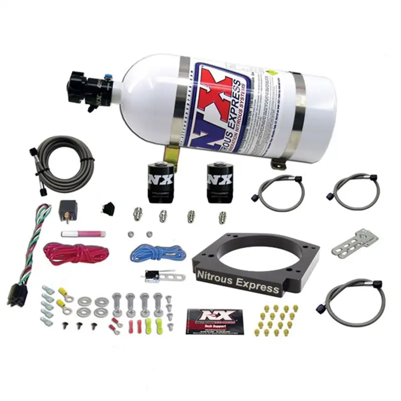 Nitrous Express GM LS 112mm Adapter Plate Kit 10LB Bottle 100-400HP