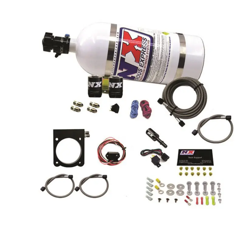 Nitrous Express Dodge 3.6L V6 Nitrous Plate Kit 10lb Bottle 50-200HP