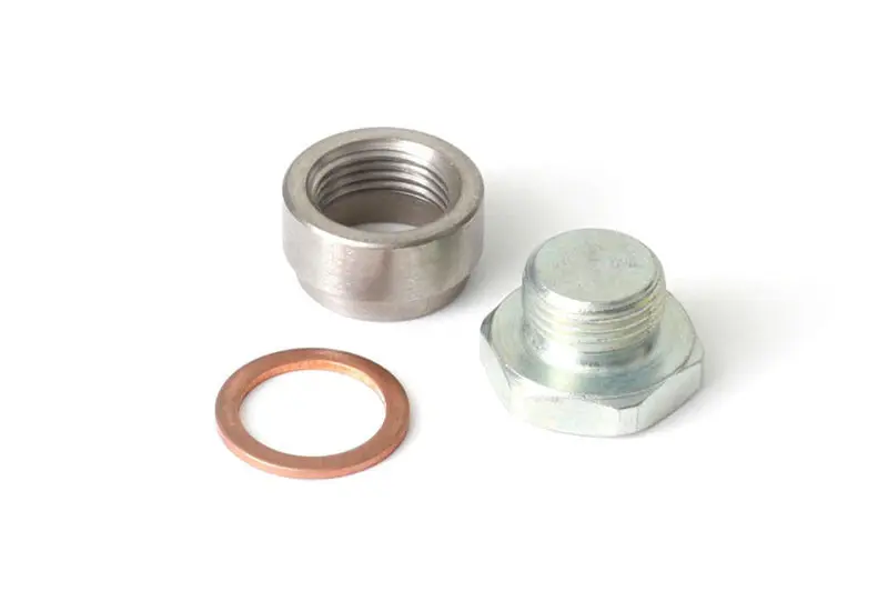 Haltech O2 Sensor Weld-On Bung Copper Washer and Blanking Plug M18 x1.5