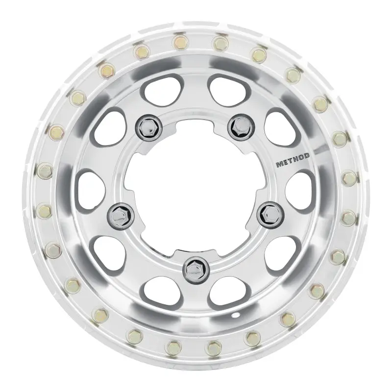 Method MR103 Buggy Beadlock 15x4.5 -25mm Offset 5x205 160mm CB Raw Machined w BH-H24100 Wheel Method Wheels