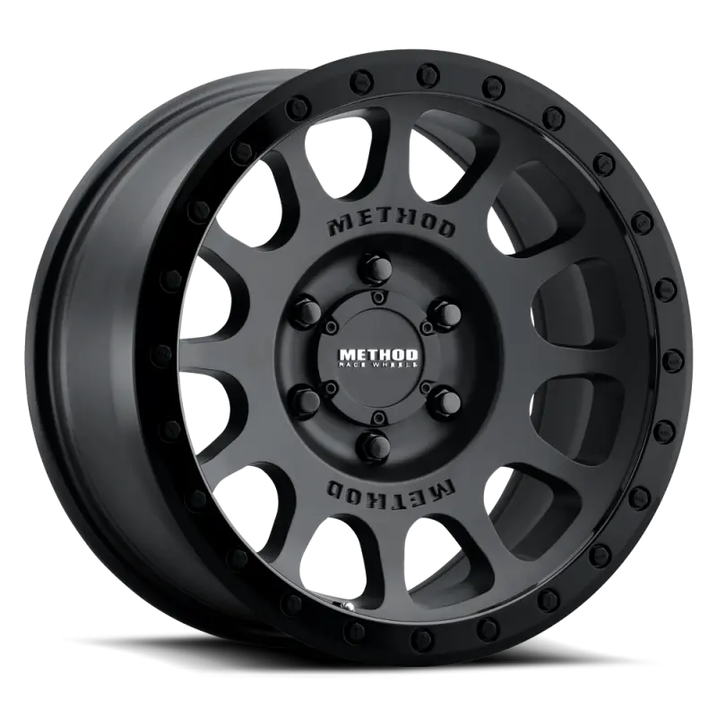 Method MR305 NV 18x9 Wheel 18mm Offset 6x5.5 Bolt Pattern 108mm Center Bore Double Black Method Wheels