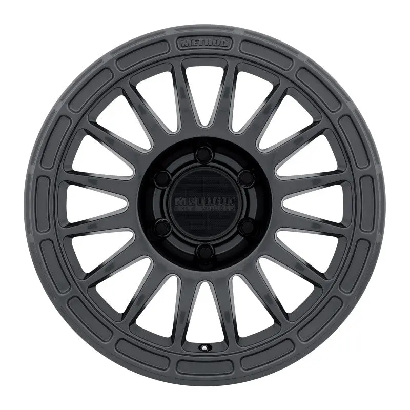 Method MR314 17x7.5 +24mm Offset 6x4.5 66.1mm CB Matte Black Wheel Method Wheels