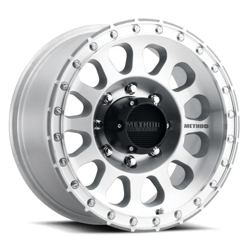Method MR315 17x8.5 +25mm Offset 8x180 130.81mm CB Machined Clear Coat Wheel Off-Road Method Wheels