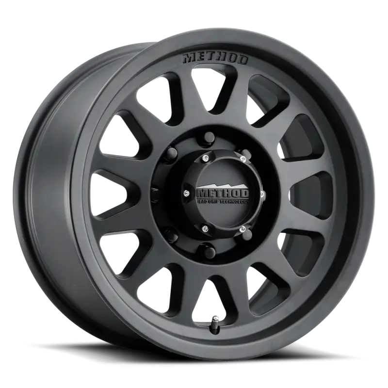 Method MR704 HD 17x9 Matte Black Wheel 18mm Offset 8x180 130.81mm CB Method Wheels