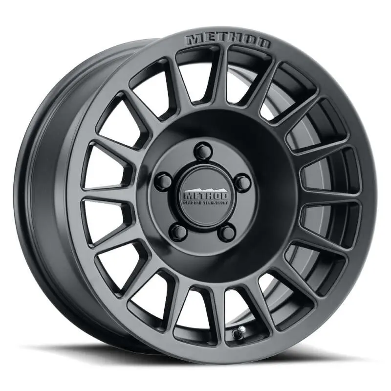 Method MR707 17x8.5 Matte Black Wheel 0mm Offset 5x5 71.5mm CB Method Wheels