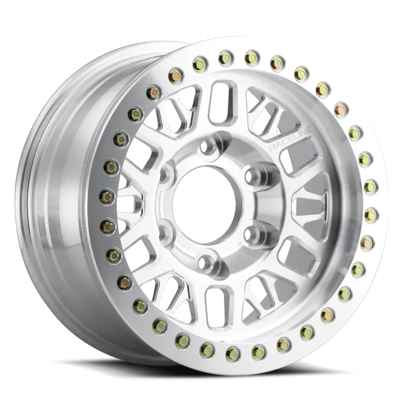 Raceline RT951F Ryno 17x9in Machined Beadlock Wheel 8x165.1 BP 25mm Offset 130.81mm Bore