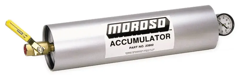 Moroso 3 Quart Oil Accumulator 20-1/8in x 4.25in