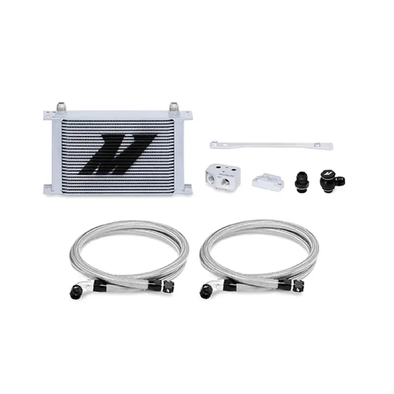 Mishimoto 04-06 Pontiac GTO 5.7L 6.0L Oil Cooler Kit Silver High Performance