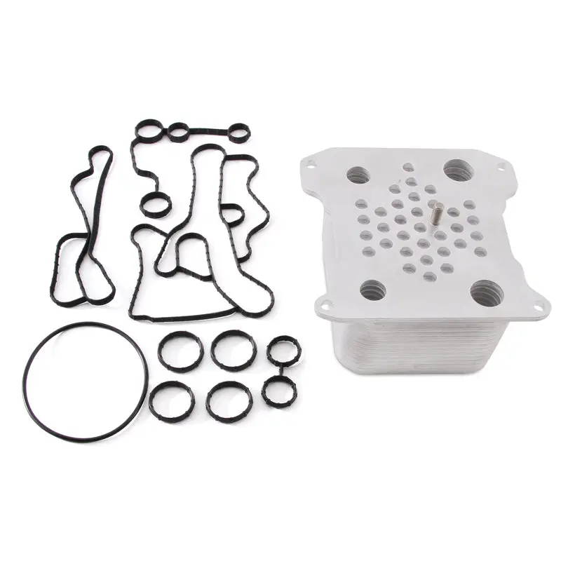 Mishimoto 08-10 Ford 6.4L Powerstroke Replacement Oil Cooler Kit High Performance