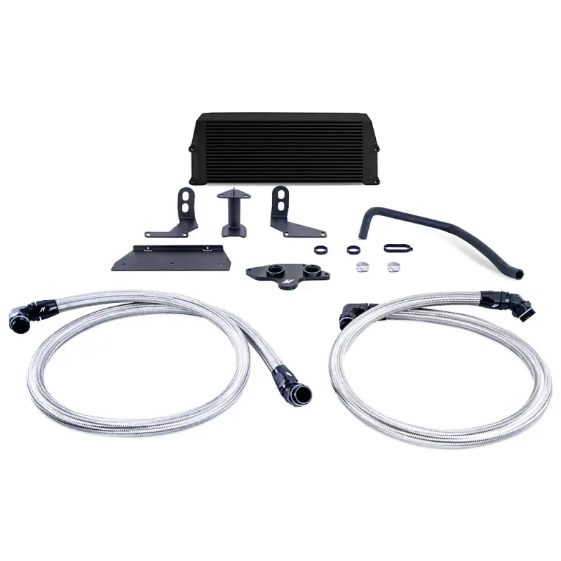 Mishimoto 11-19 Ford 6.7L Powerstroke Performance Oil Cooler Kit Black