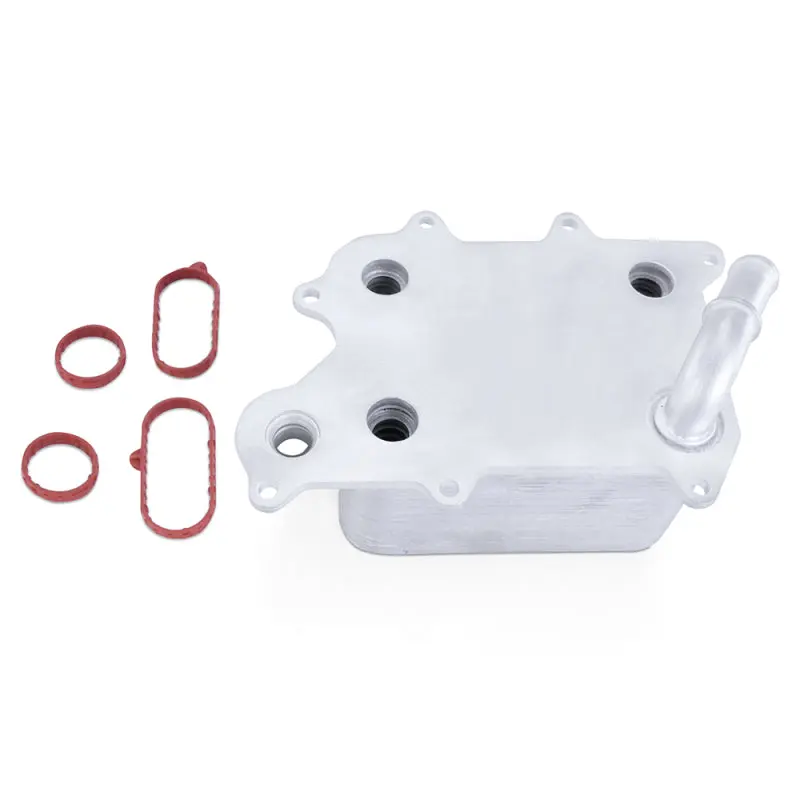 Mishimoto 2011+ Ford 6.7L Powerstroke Replacement Oil Cooler Kit OEM Upgrade