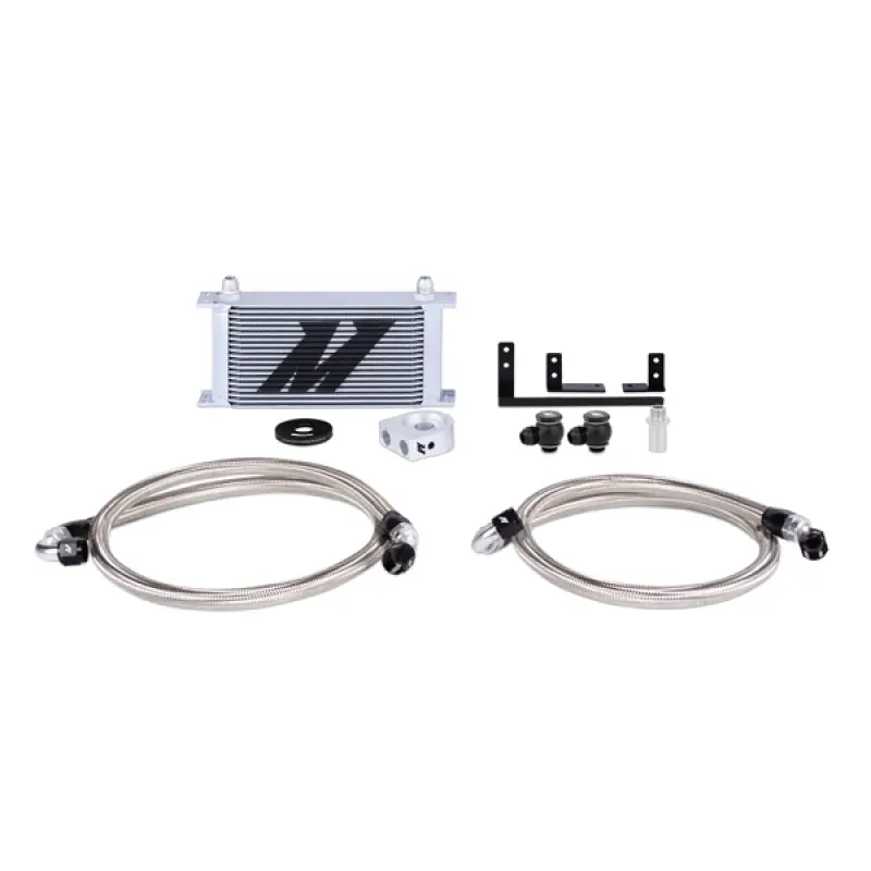 Mishimoto 2016+ Mazda Miata Oil Cooler Kit Silver Track Ready