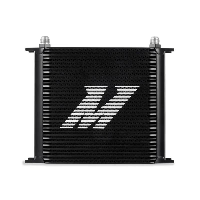 Mishimoto Universal 34 Row Oil Cooler Black Maximum Cooling Performance
