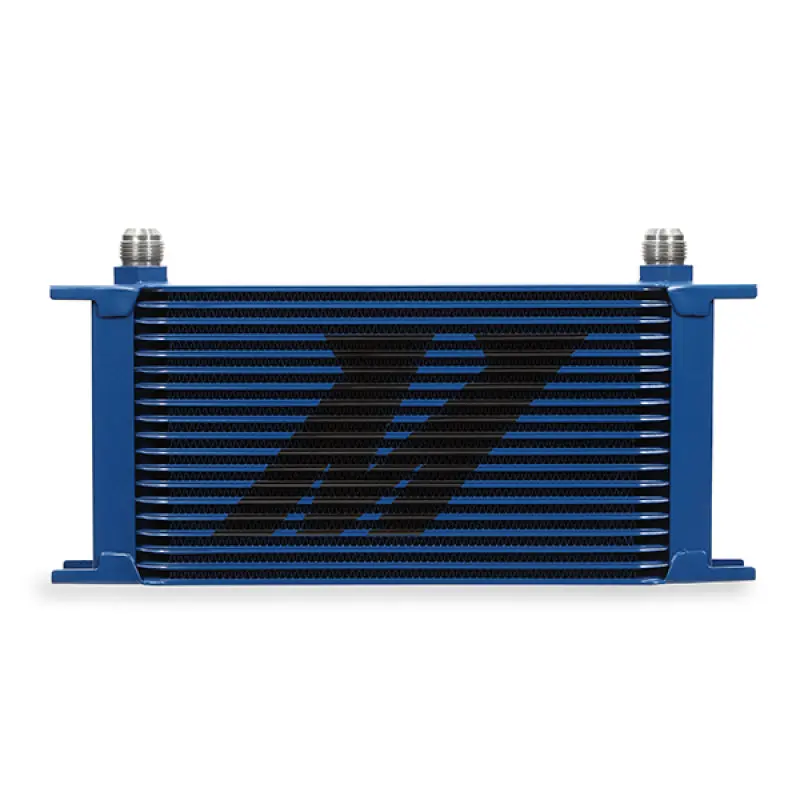 Mishimoto Universal 19 Row Oil Cooler Blue High Efficiency Cooling System