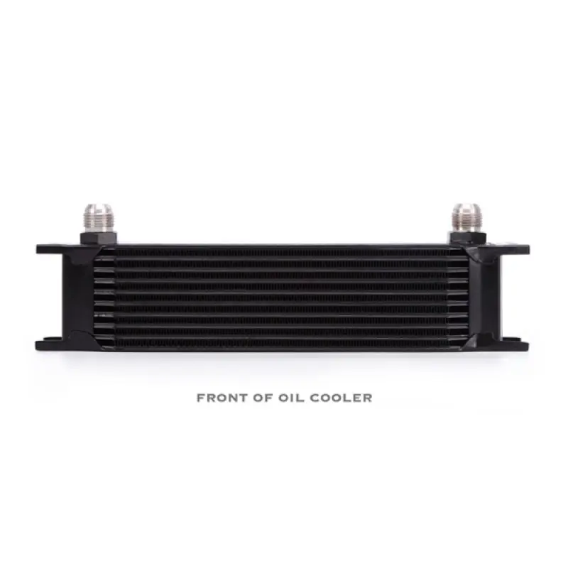 Mishimoto Universal 10 Row Oil Cooler Kit Black Compact Cooling Solutions