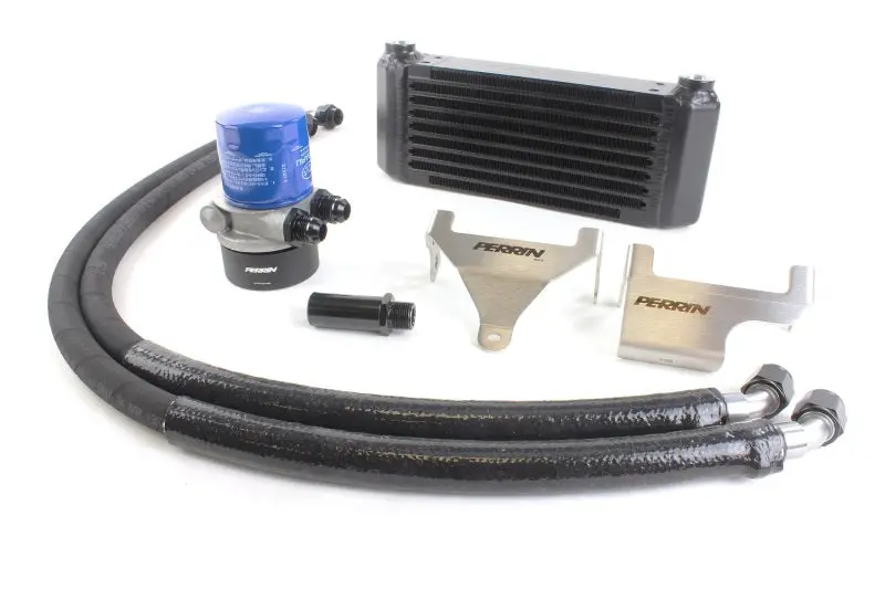 Perrin 04-21 Subaru STI / 02-14 WRX Oil Cooler Kit PERRIN Core - Performance Upgrade Perrin Performance