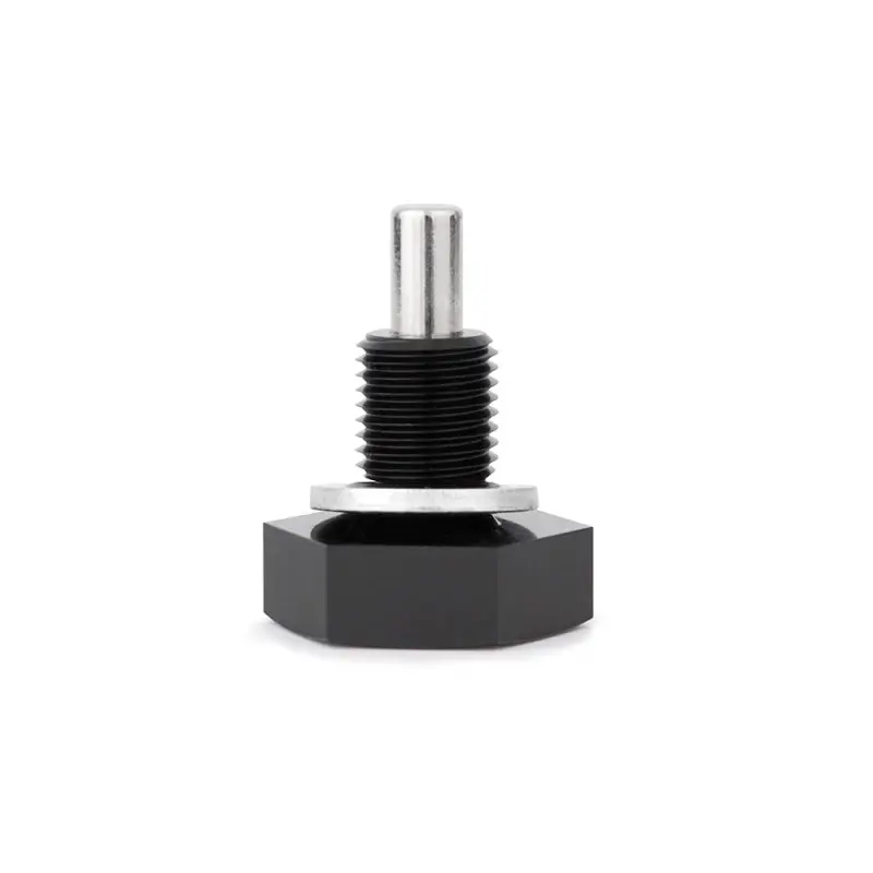 Mishimoto Magnetic Oil Drain Plug M12x1.75 Black - Premium Engine Oil Filter