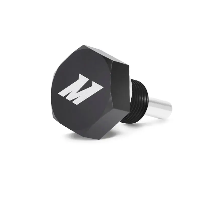 Mishimoto Magnetic Oil Drain Plug M14 x 1.25 Black - Heavy Duty Engine Maintenance