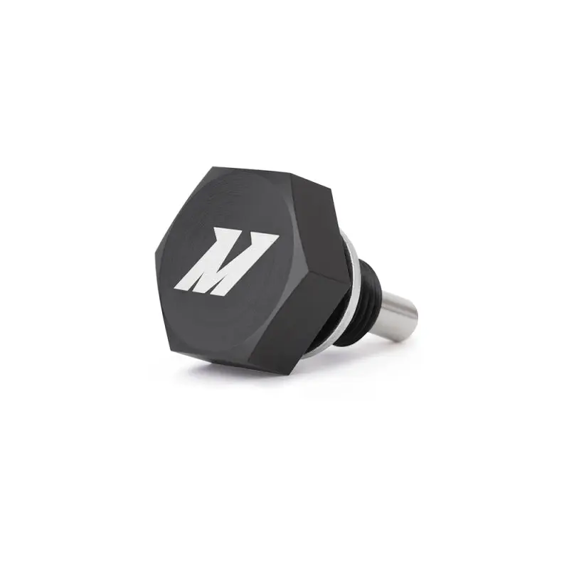 Mishimoto Magnetic Oil Drain Plug M25-1.5 Black - High Performance Engine Oil Plug