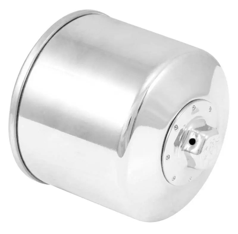 K&N Powersports Oil Filter Canister Chrome High Performance K&N Engineering