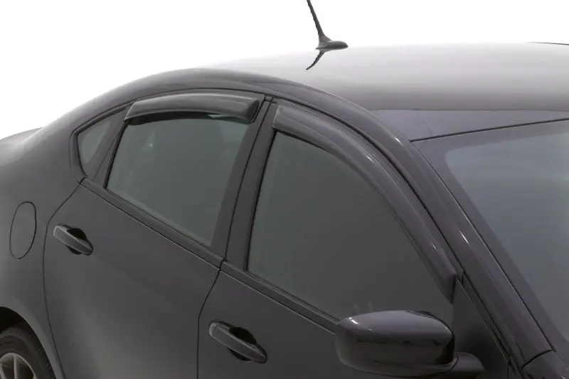 AVS Smoke Ventvisor Outside Mount Window Deflectors 4pc 13-16 Dodge Dart