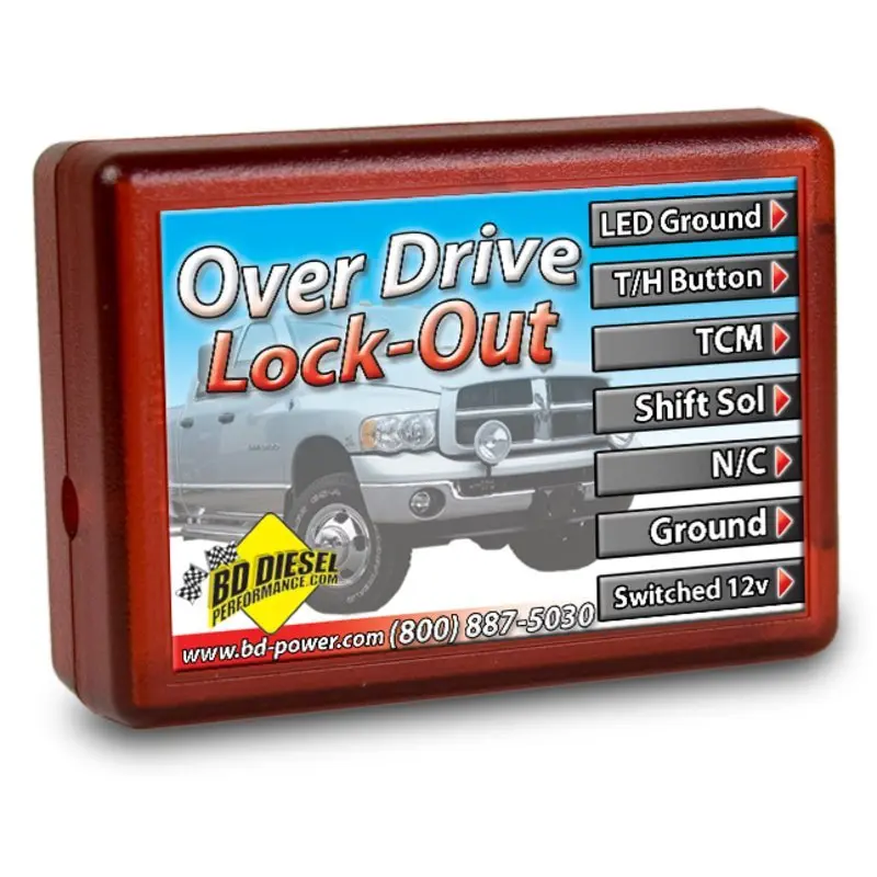 BD Diesel LockOut Overdrive Disable Kit 2005 Dodge Vehicles