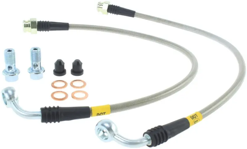 StopTech Stainless Steel Front Brake Lines 14-17 Chevrolet Corvette