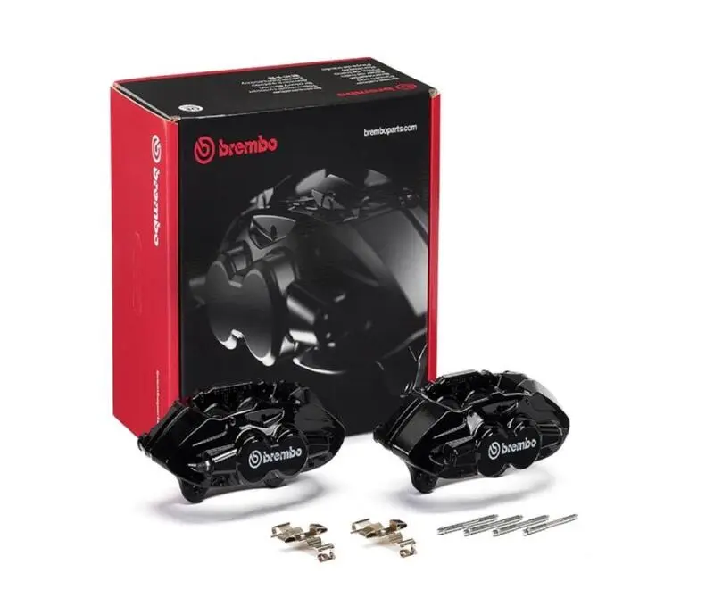 Brembo OE 16-21 BMW M2 M3 M4 M235i Front X-Style Hydraulic Brake Calipers Black