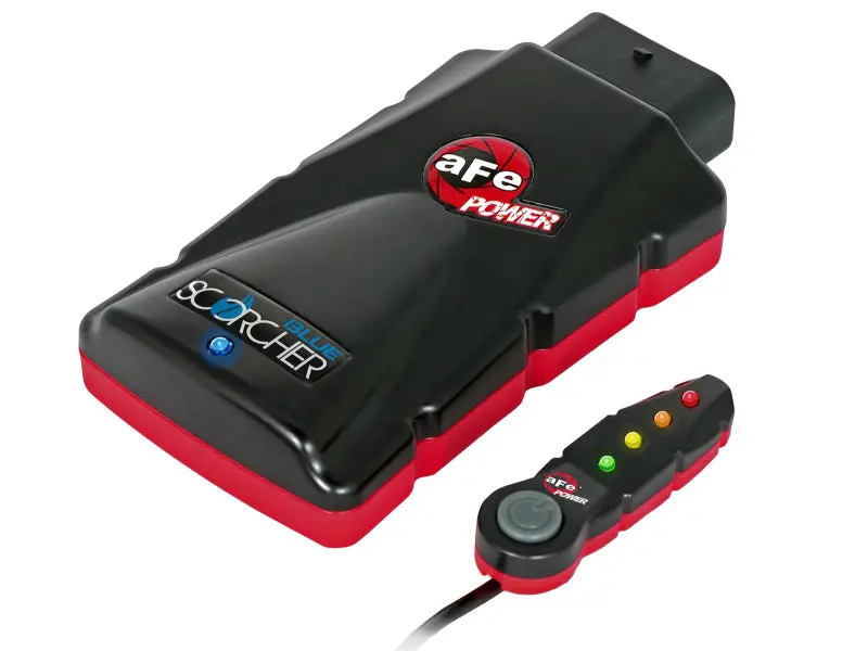 aFe Scorcher Blue Power Module 15-23 Ford F-150 2.6L V6 Twin Turbo Performance