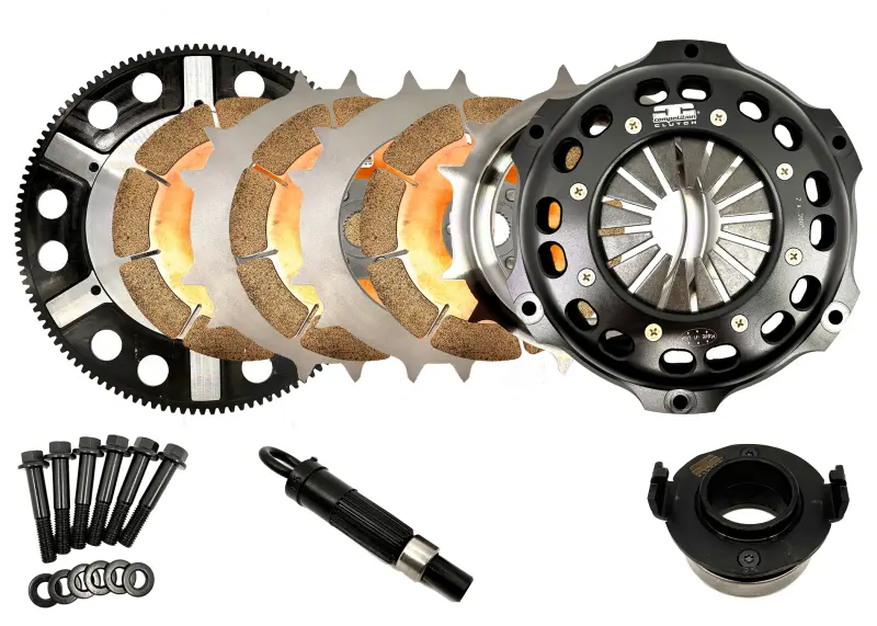 Competition Clutch Triple Disc Ceramic Clutch Kit Honda/Acura K Series 184mm Applications