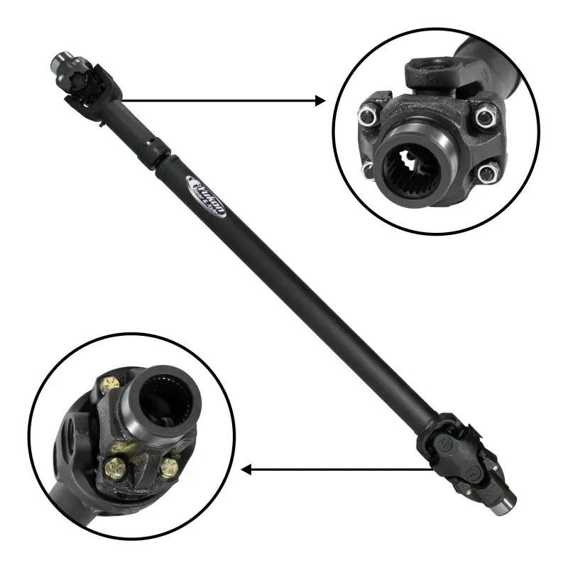 Yukon Performance Front Driveshaft 2018 Jeep JL Sahara 4 Door Automatic Selec-Trac Yukon Gear & Axle