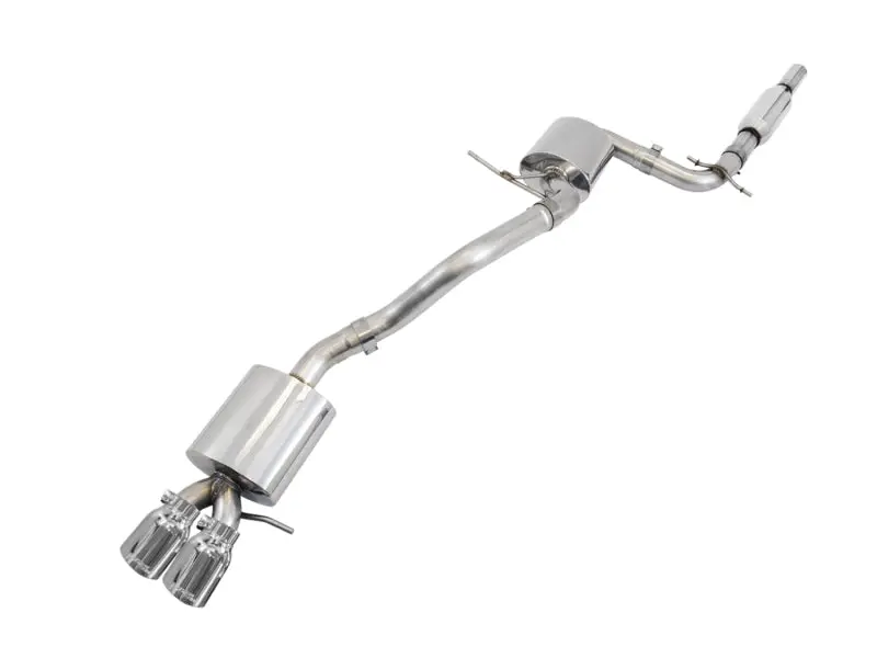 AWE Tuning Mk5 Jetta Mk6 Sportwagen 2.5L Touring Edition Exhaust Polished Silver Tips