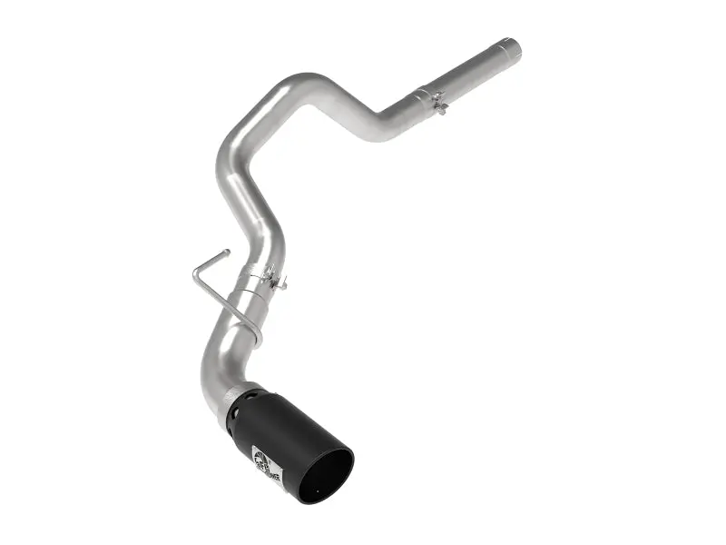 aFe Large Bore HD 3in 409-SS DPF-Back Exhaust w/Black Tip 14-18 RAM 1500 EcoDiesel