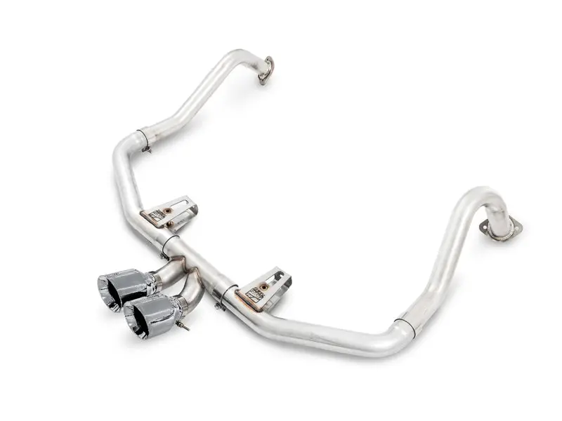 AWE Tuning Porsche 718 Boxster Cayman Track Edition Exhaust Chrome Silver Tips Performance Upgrade