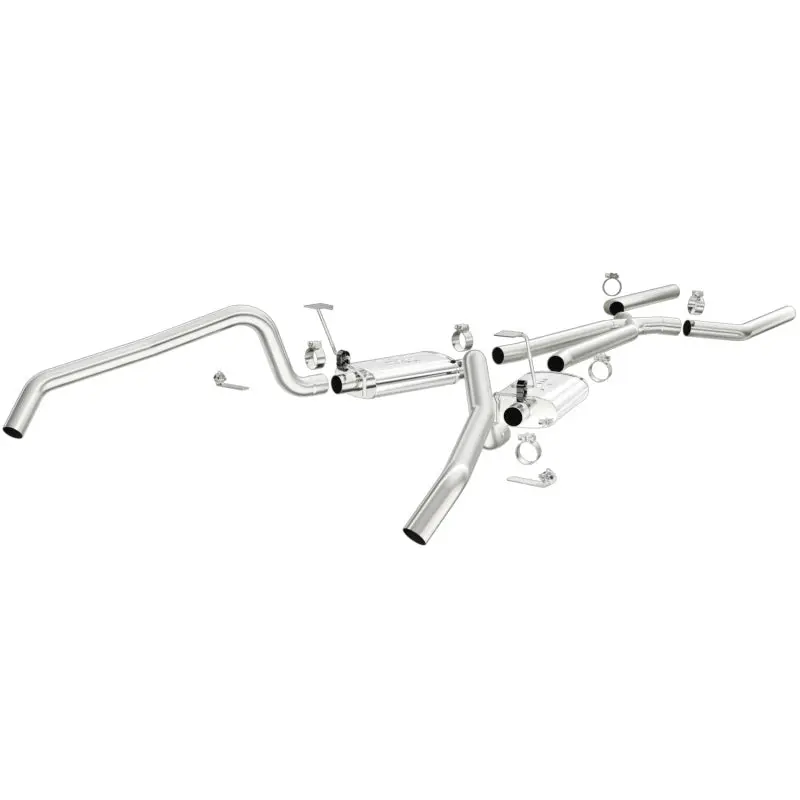 MagnaFlow Performance Exhaust System C/B 67-72 F-Body 2.50inch Tru-X Technology