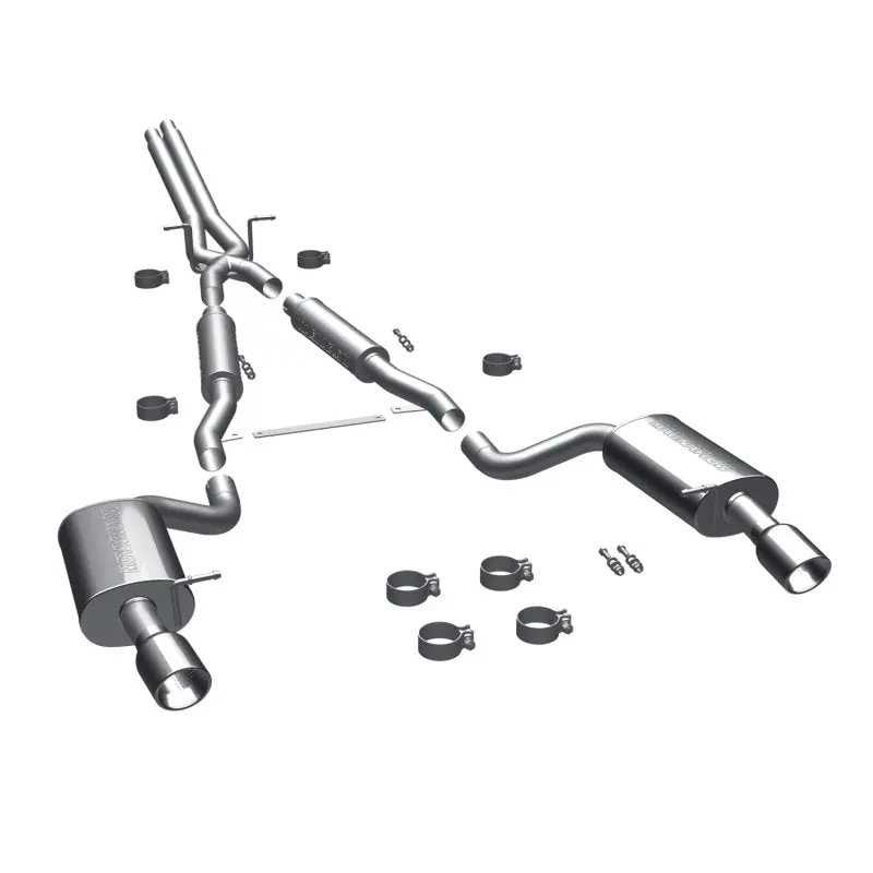 MagnaFlow Performance Exhaust System C/B 97-04 Audi A6 2.7L Bi-Turbo
