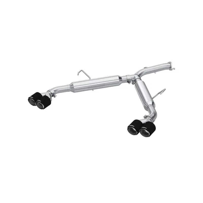 MBRP 2022-2023 Kia Forte GT 1.6L Turbo 2.5in Axle-Back Dual Split Rear w/ Quad Carbon Tips