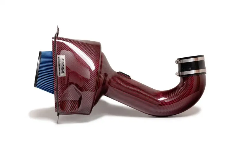 Corsa 2015-2019 Chevrolet Corvette C7 Z06 6.2L V8 Red Carbon Fiber Air Intake System CORSA Performance