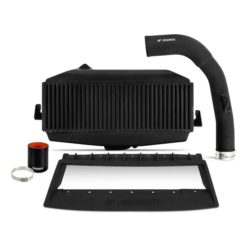 Mishimoto 22+ WRX Top-Mount Intercooler Kit Black Core Black Pipes