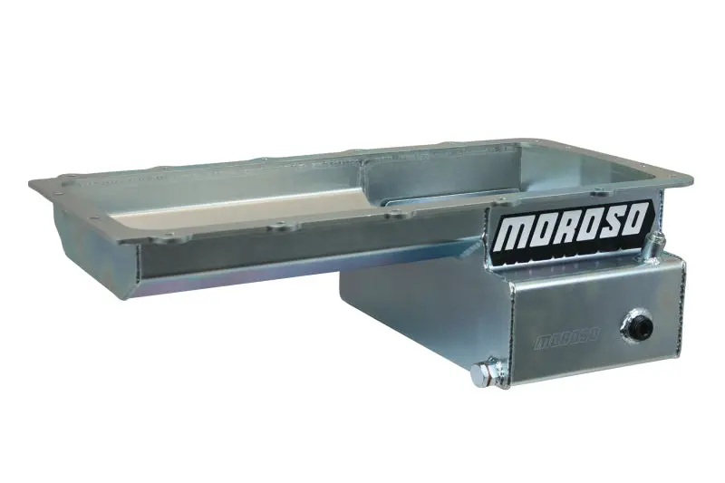 Moroso Ford 5.0 Coyote Road Race Baffled Wet Sump 7qt 6.25in Steel Oil Pan