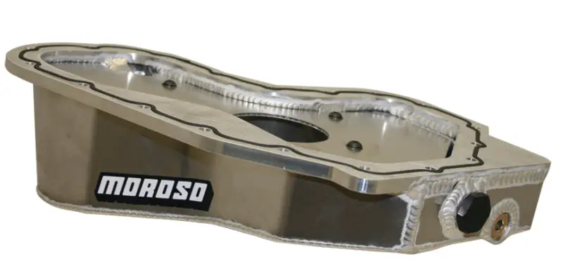 Moroso Lotus Toyota 2GR-FE/Z Road Race Baffled Wet Sump 6.25qt Stock Depth Aluminum Oil Pan