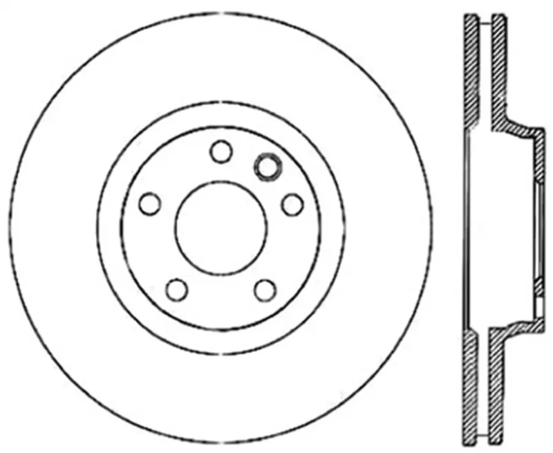 StopTech Power Slot Cryo Slotted Rotor Front Left 07-15 Audi Q7 04-17 Porsche Cayenne