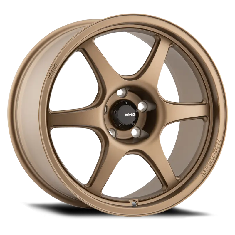 Konig Hexaform 17x8 5x114.3 ET38 Matte Bronze Lightweight Flow Formed Wheel