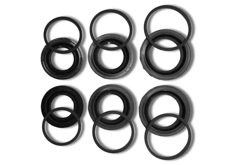 GiroDisc 2006 Audi R8 394mm Front Caliper Rebuild Kit CCM Spacers