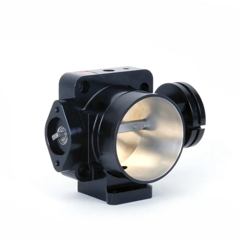 Skunk2 Pro Series 70mm Billet Throttle Body Black Anodized Race Only Acura RSX Skunk2 Racing