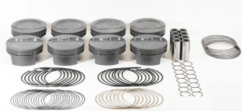 Mahle Motorsport Piston Set SBF 347ci 4.030 Bore 5.4 Rod -16cc 9.0CR Set 8