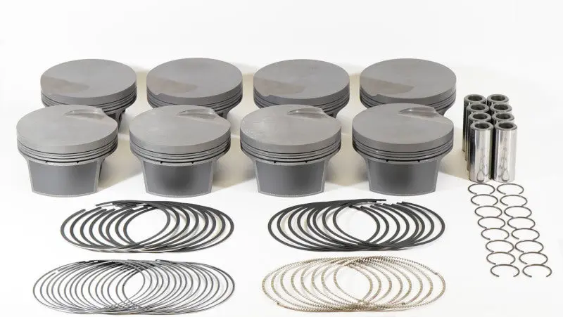 Mahle Motorsport Piston Set SBF 395ci 4.040in Bore 3.85in Stroke 6.0in Rod -3cc 11.7 CR